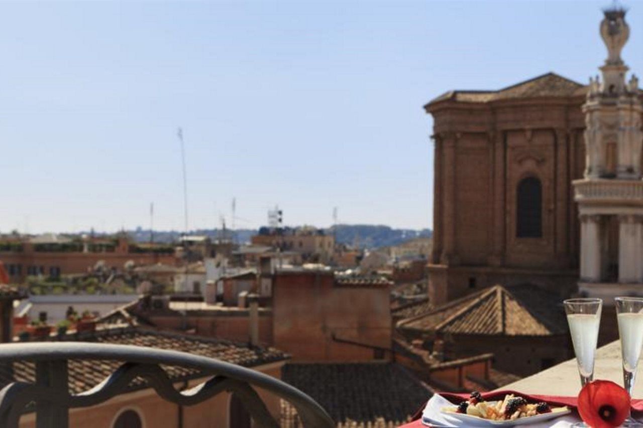 Smart Hotel Pincio Rome Bagian luar foto