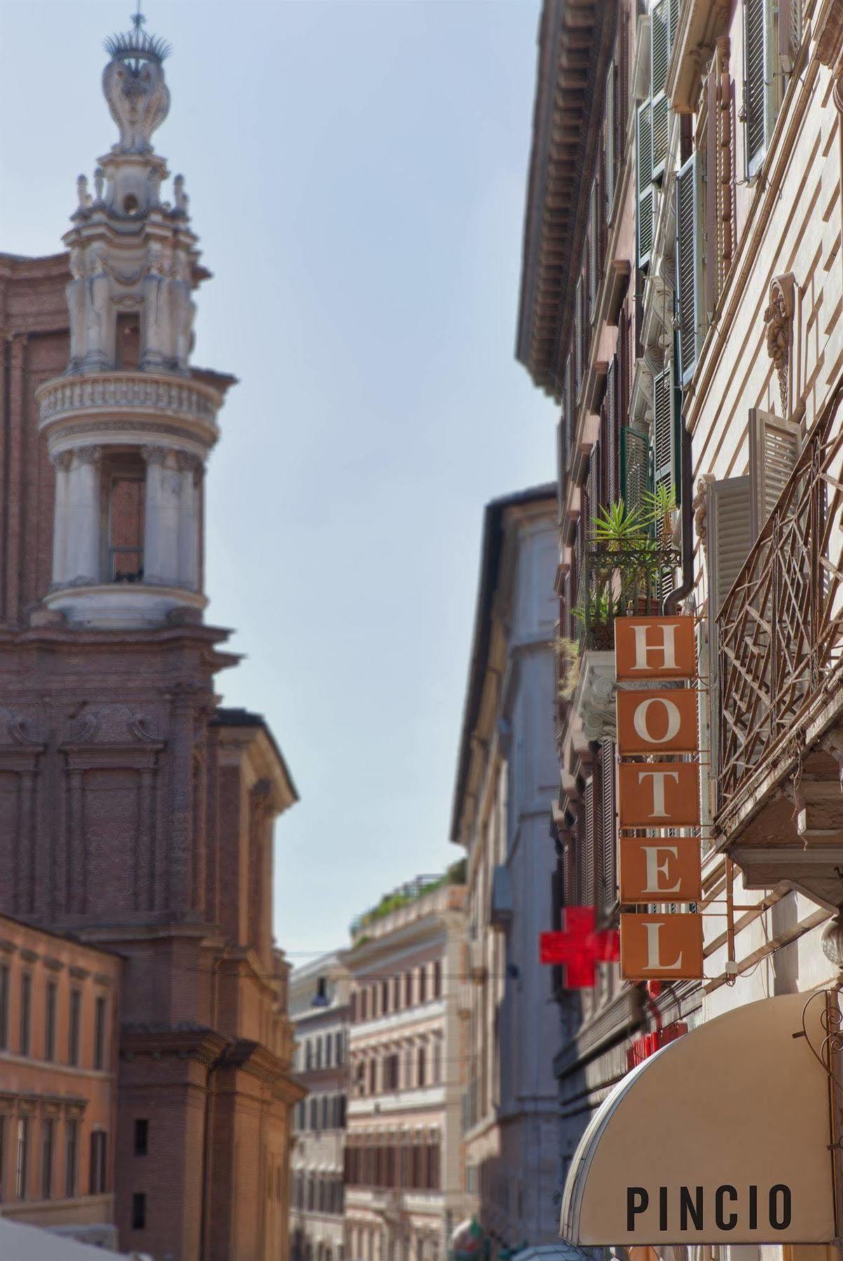 Smart Hotel Pincio Rome Bagian luar foto