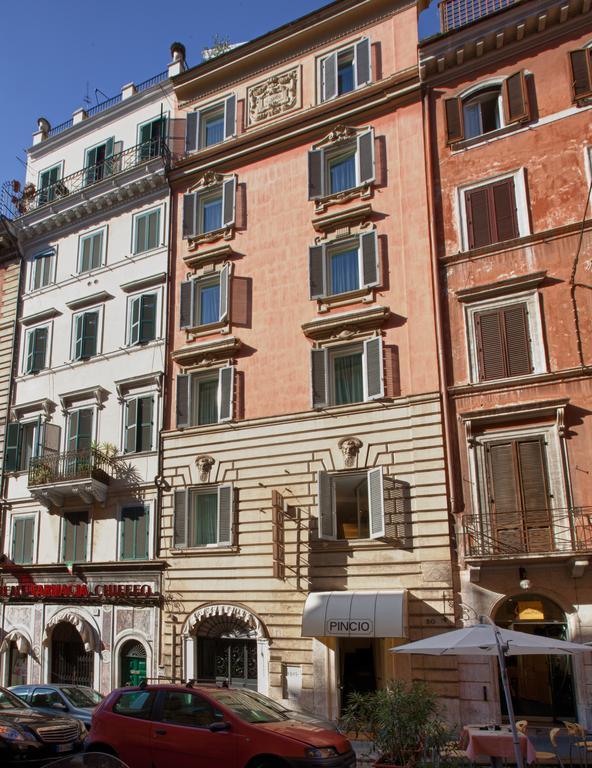 Smart Hotel Pincio Rome Bagian luar foto