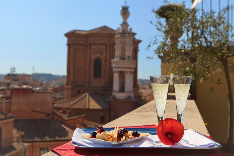 Smart Hotel Pincio Rome Restoran foto